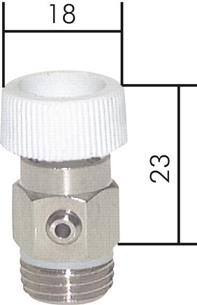 Exemplaire exposé: Vanne de vidange et de purge sans douille, G 1/4" e G 3/8"