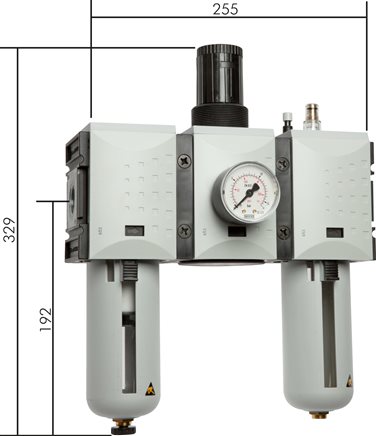 Exemplaire exposé: Unité de maintenance 3 pièces - Futura série 4