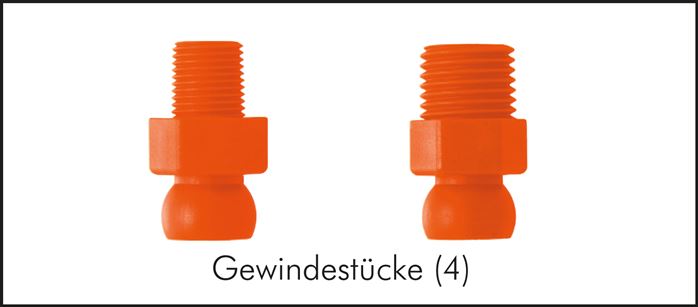 Exemplaire exposé: Système de tuyau flexible pour liquide de refroidissement - Cool-Line 1/2", CLS 141-SET