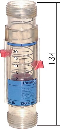 Exemplaire exposé: Débitmètre à compensation de viscosité