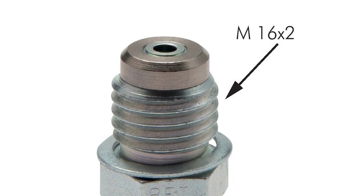 Vue détaillée: Raccord de mesure